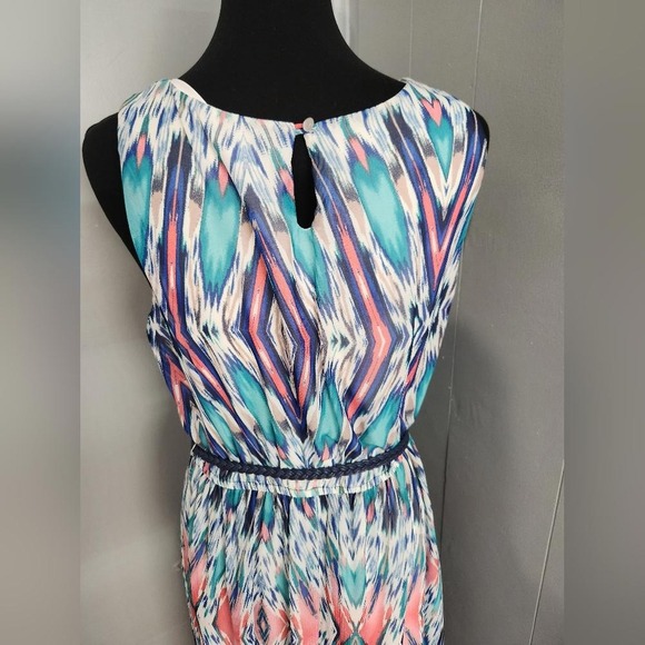 Lily Rose in Bloom‎ Multi Color Maxi Dress Size XL - Picture 6 of 7